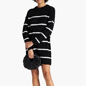 Robe Courte Alice + Olivia Taille 8 - Dos En Dentelle, Manches Courtes, Neuve Avec étiquette
